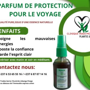 KAHZE - Parfum de Protection pour le Voyage