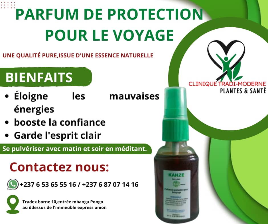 KAHZE - Parfum de Protection pour le Voyage